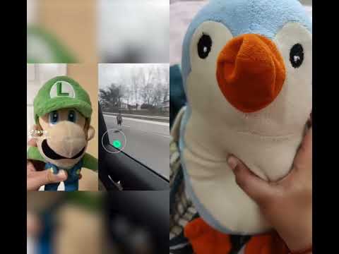 Mario and duck is scared