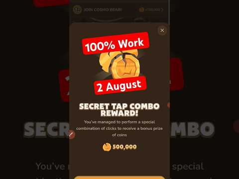 2 August Memefi daily secret combo today #memcoin #memefi #memeficombo #memeficombotoday