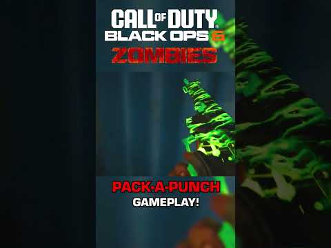 Black Ops 6 Zombies Gameplay PACK A PUNCH #callofduty blackops6 #blackops #cod #codm #zombies