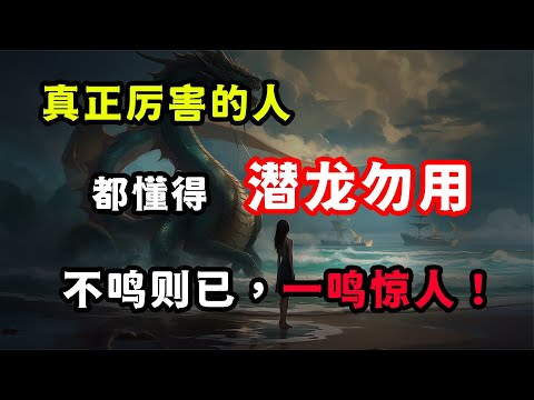 真正厲害的人，都懂得“潛龍勿用”，不鳴則已一鳴驚人！