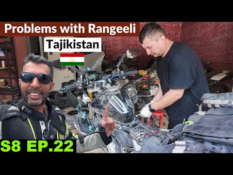 Difficult Day of Fixing the Problems of Rangeeli 🇹🇯  S8 EP.22 | Pakistan to Japan Motorcycle Tour