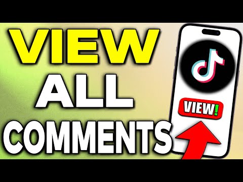 How To View All Your Comments On TikTok! (SEE Comment History)