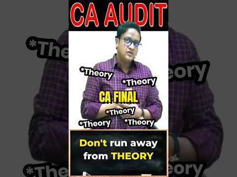 How to study for Theory subjects | Siddharth Agarwal Audit