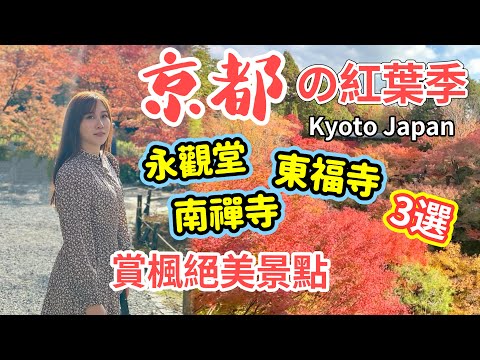 【京都必到🇯🇵】超級美景🍁永觀堂、東福寺、禪林寺｜私心推介｜伏見稻荷、京都御苑超美