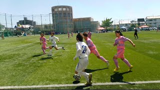 藤枝順心　左サイド制圧！菅能夏海　ｖｓルクレＭＹＦＣ 【高校女子サッカー】