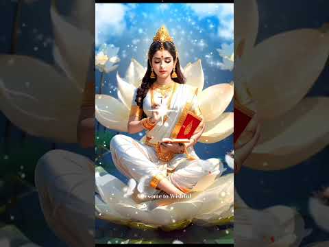 Saraswati Mantra #saraswatipuja #saraswatimantra #maasaraswati #saraswatidevi #music