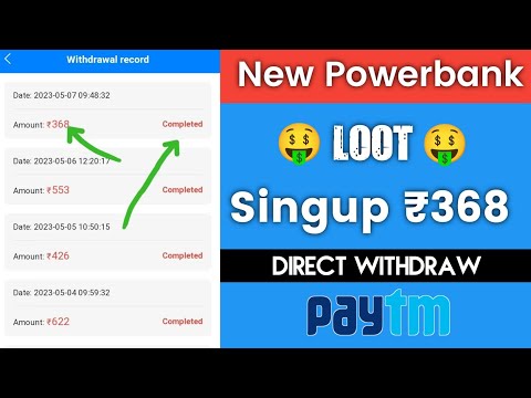 new powerbank launch| new powerbank earning today| earning app today | new earning app