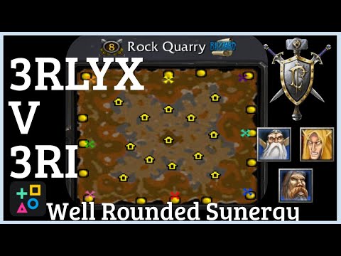 ⬜🛡️Rock Quarry [3v3] - Human, Orc & Undead vs. Orc, Undead & Night Elf - Lym POV