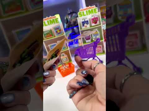 Nickelodeon Slime Mega Scented Grocery Set #asmr #slime #nickelodeon