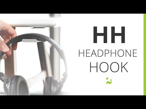 BEST UNDER DESK Headphone MOUNT | HH Headphone HOOK