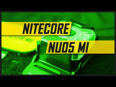 (Discontinued) NITECORE NU05 MI Green & Infrared IR Rechargeable Signal Headlamp - Night Vision