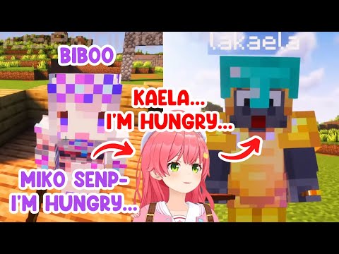 Bibo Asks Miko for Food, Then Miko Asks Kaela...