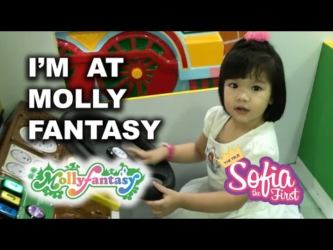 Adorable Little Girl Indoor Playground Thomas & Friends Molly Fantasy Imago