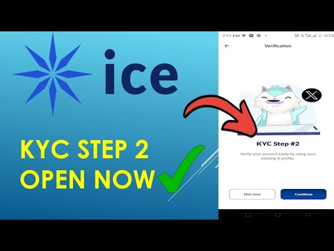 ICE network kyc step 2  ✅️