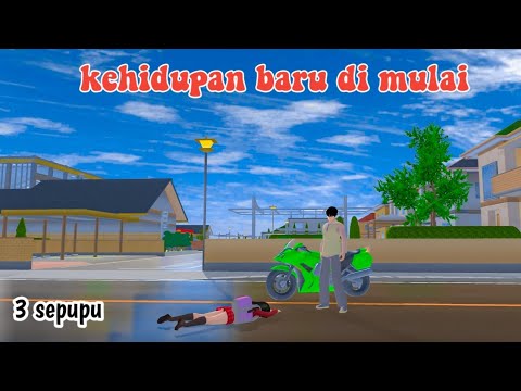 KEHIDUPAN BARU DI MULAI || 3 SEPUPU || DRAMA SAKURA SCHOOL SIMULATOR ||