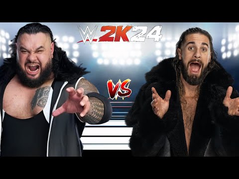 WWE 2K24 BRONSON REED VS. SETH ROLLINS NO HOLDS BARRED MATCH!