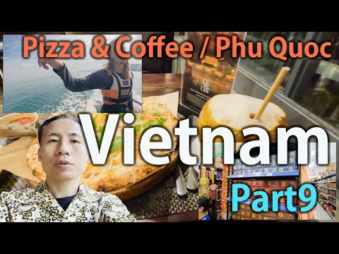 Coconut Juice! Fish Pizza! A Mysterious Remote Island by Boat! [Vietnam Day 3 Part 9]