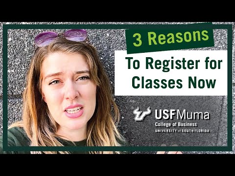 3 Reasons Why You Should Register for Class Now