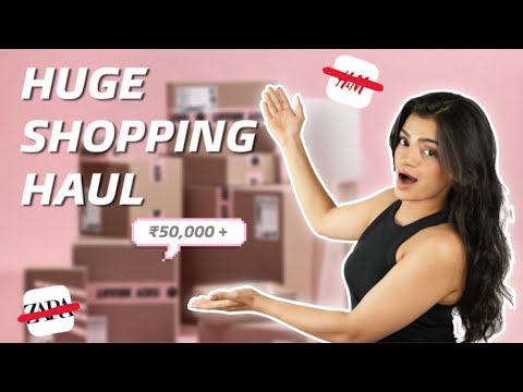 MASSIVE SHOPPING HAUL // no zara, h&m