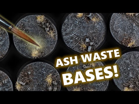 Easy Wasteland Bases for your Warhammer Army!