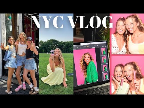 NYC VLOG: girls trip, exciting photoshoot, DAE event, exploring & meeting friends!!!