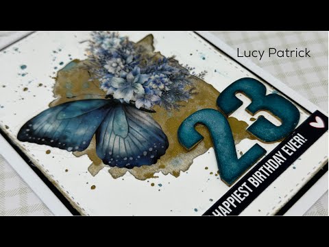 SO EASY! Lovely cards using WATERCOLOR PAINTS on HANDMADE GREETING CARDS | WATERCOLOUR PAINTING