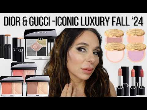 TUTORIAL! Fall 2024 Beauty Unveiled: Dior Plan de Paris 083 Montaigne & Gucci Glow Collection