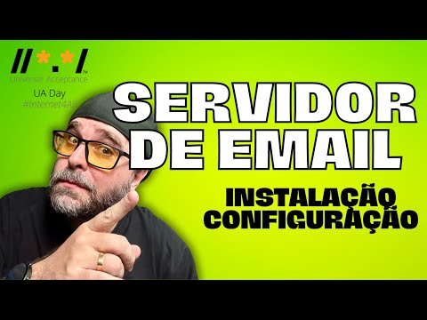 Servidor de e-mails com DOMÍNIO INTERNACIONALIZADO com acentuação