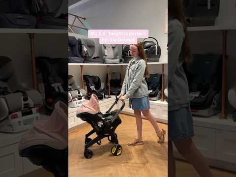 Best Doona height?? 🤔 #shortvideo #short #shorts #babyproducts #doona #carseat #strollers