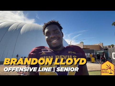 ASU OL Brandon Lloyd on his journey from shot put to offensive line