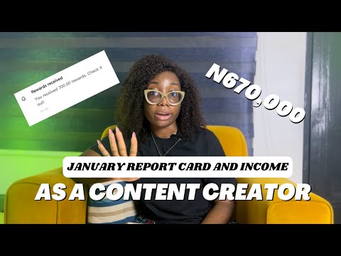 HOW MUCH I MADE AS A CONTENT CREATOR IN JANUARY