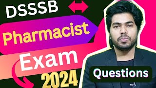 Latest DSSSB Pharmacist Vacancy 2024 | DSSSB Pharmacist Exam Previous year Question 2024 #pharmacist