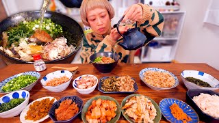 【大食い】勝手に一人お茶漬けまつり。自宅が発酵食品だらけになってきたので、お茶漬けを吸引しまくろうと思います。【モッパン】【MUKBANG】