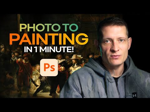 Epic Painting Effect of Your Photo in Photoshop!