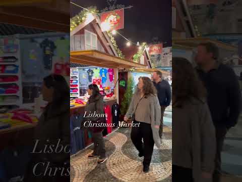 Christmas Market Lisbon #lisbon #christmas #christmasmarket