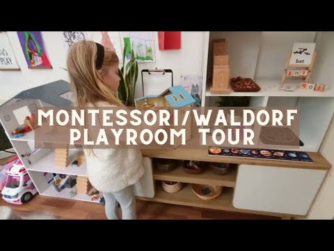 Montessori/Waldorf Playroom Tour | New Year Playroom Inspiration