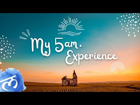 My 5 am Experience 🌞 I Morning Routine for Mindfulness & Experiencing present moment