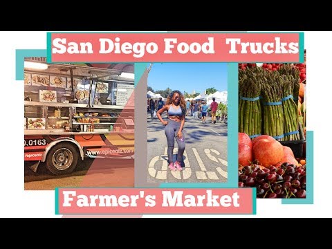 San Diego Farmers Markets & Food Trucks | 1 month Update #sandiegofood #farmersmarket