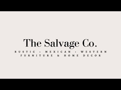 Discover Unique Treasures: Handcrafted Mexican Furniture & Decor at The Salvage Co!