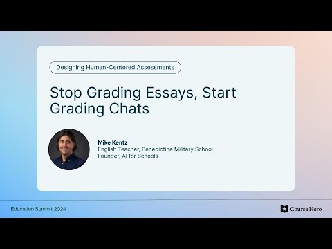 Stop Grading Essays, Start Grading Chats