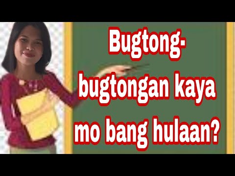 Bugtong-bugtongan kaya mo bang hulaan?/#riddles RiddlesMasayang makipagbugtongan