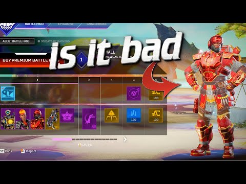 The Season 13 Battle Pass is it TRASH or DECENT?! (Apex Legends Update)