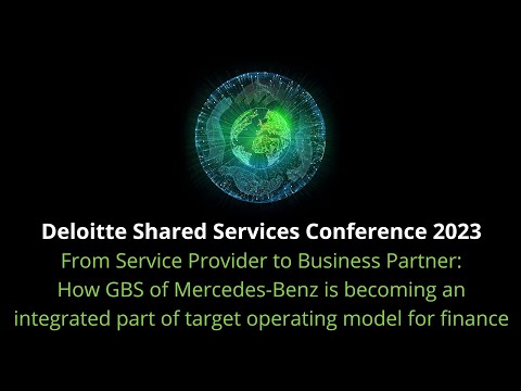 SSC 2023: How GBS Mercedes Benz is becoming an integrated part of target operating model for finance