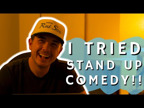 I TRIED STAND-UP COMEDY!