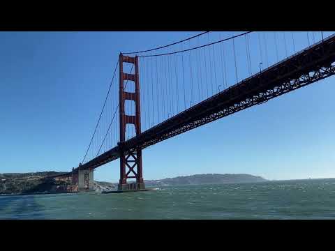 Under the Golden Gate Bridge