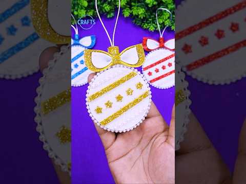 DIY Christmas Ornaments 🎄Christmas Tree Decorations🎄Xmas Crafts #shorts #christmas #craft #decor