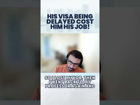 Our client Ihtesham got his visa delayed, costing him his job! Here's his story.