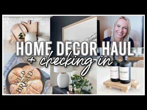 HOME DECOR HAUL 2024 + CHECKING IN WITH UPDATES!