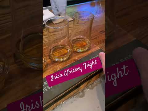 IRISH WHISKEY FLIGHT #whiskey #irishwhiskey #shorts #asmr #cheers @whiskeycakekitchen