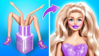 Barbie Needs a Makeover 💎 Amazing Makeover with Beauty Gadgets